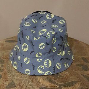 New Kid’s Grey DC Batman Bucket Hat